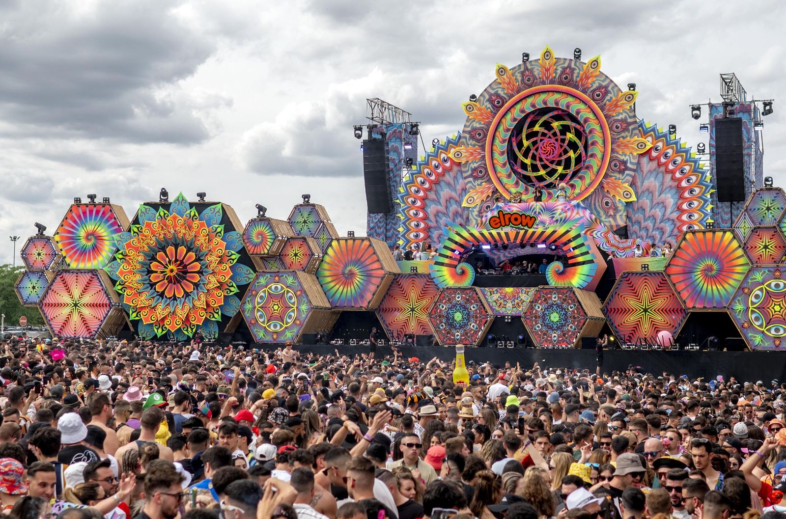 Festival Elrow en Madrid.