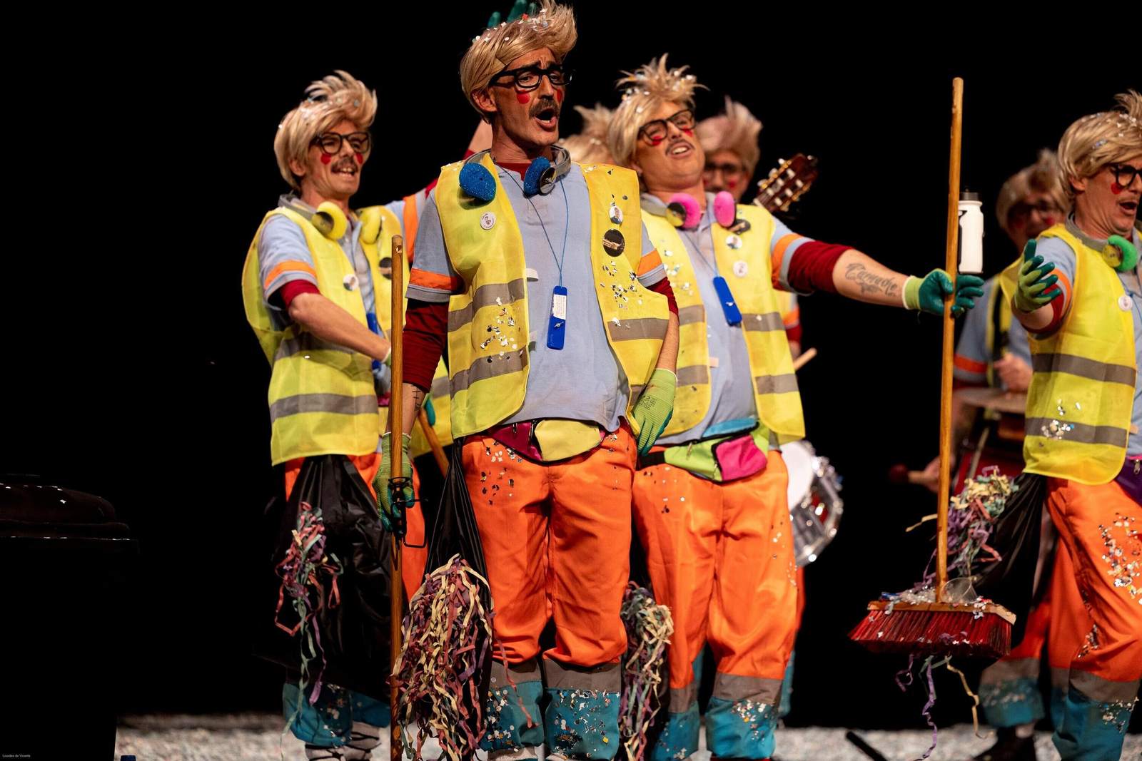 Miguel Arlandi, director y punta de la chirigota 'Carnaval, me cago en tus muertos'.