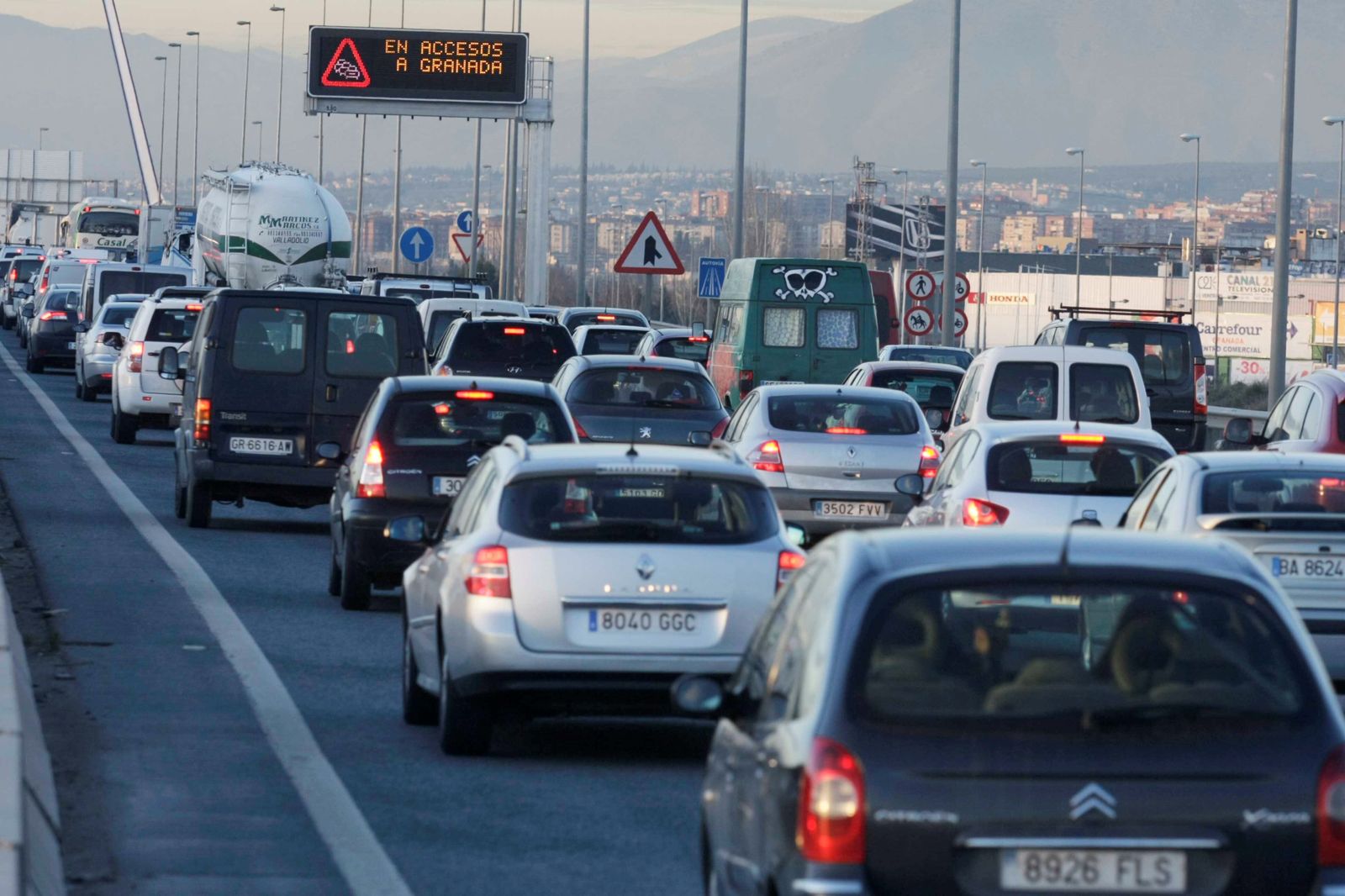 La Circunvalación será la frontera infranqueable para algunos vehículos
