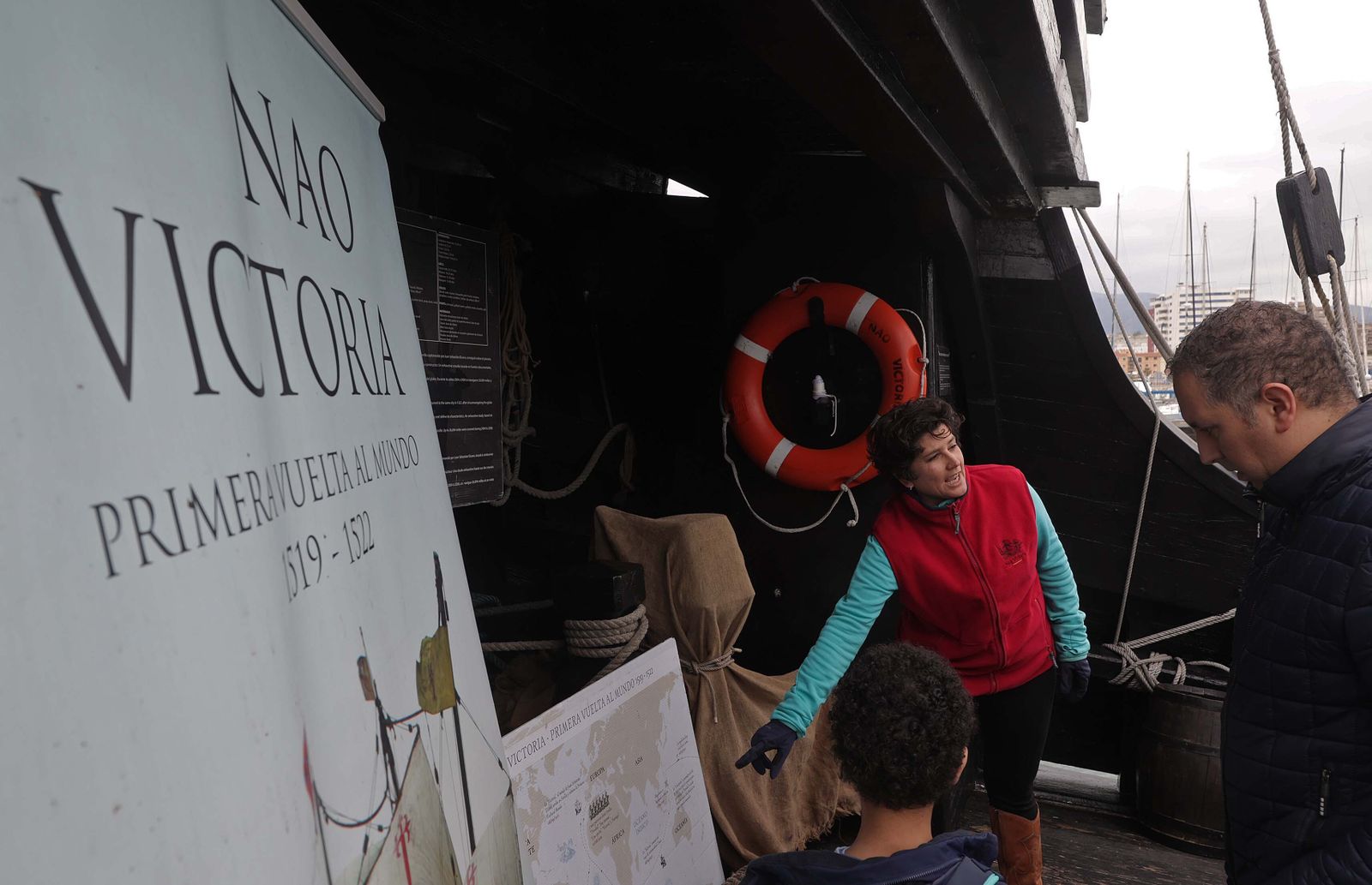 Fotos de la Nao Victoria en Algeciras