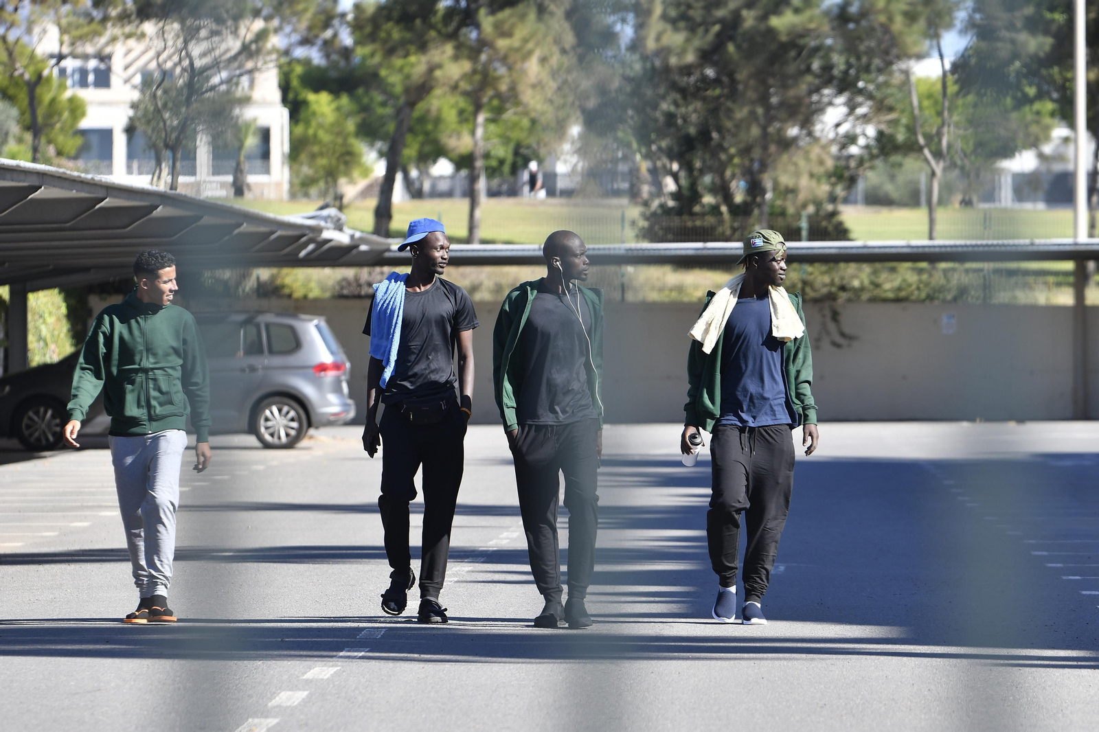 Inmigrantes en El Toyo.