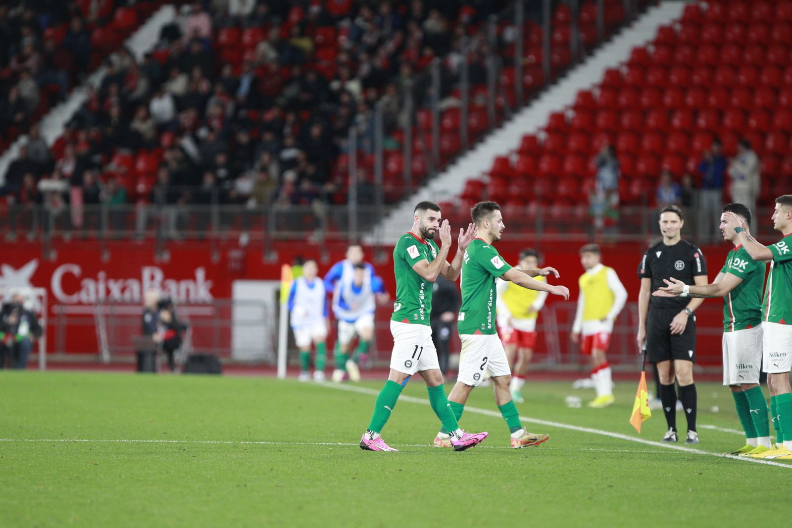 Imágenes del partido U.D. Almería-Deportivo Alavés