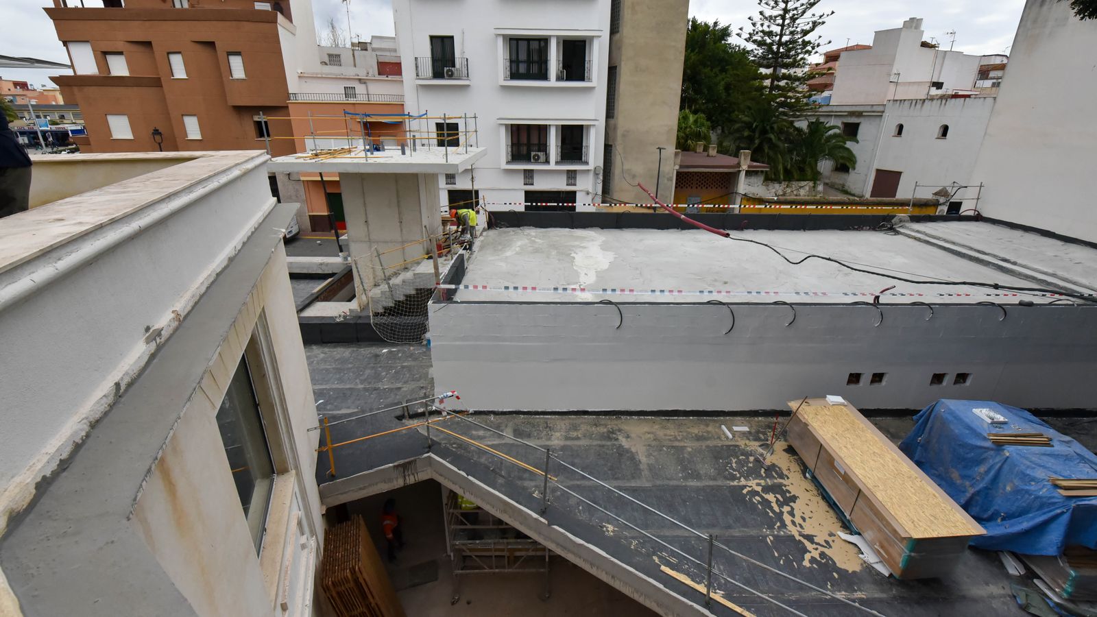 Las obras del centro Paco de Lucía , en imagenes