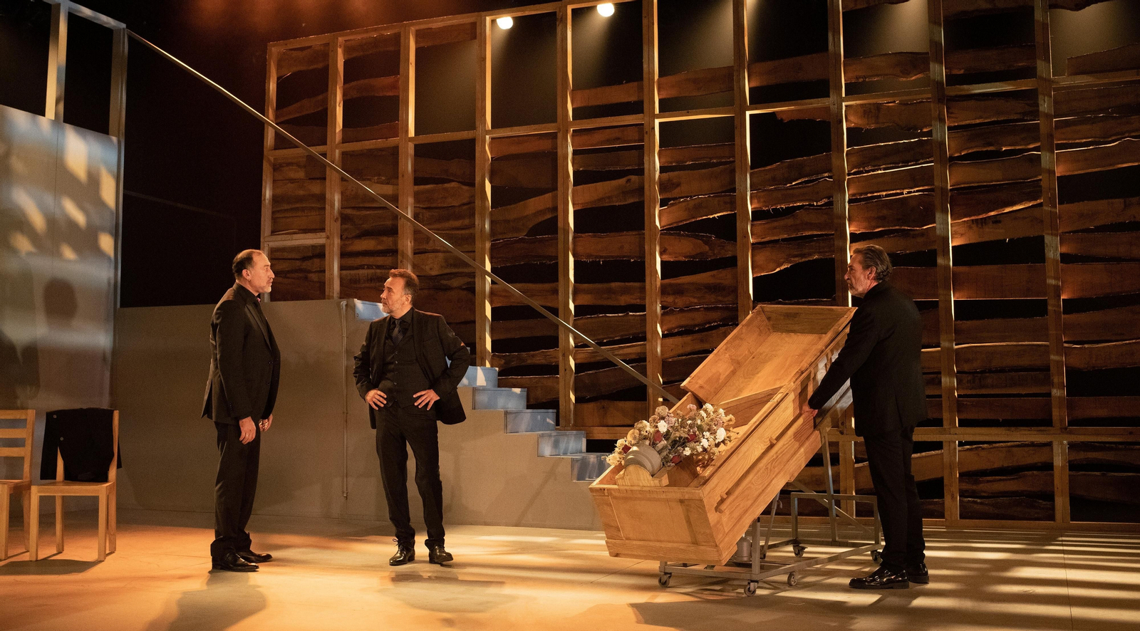 Una escena de 'Amistad', una comedia de Juan Mayorga.