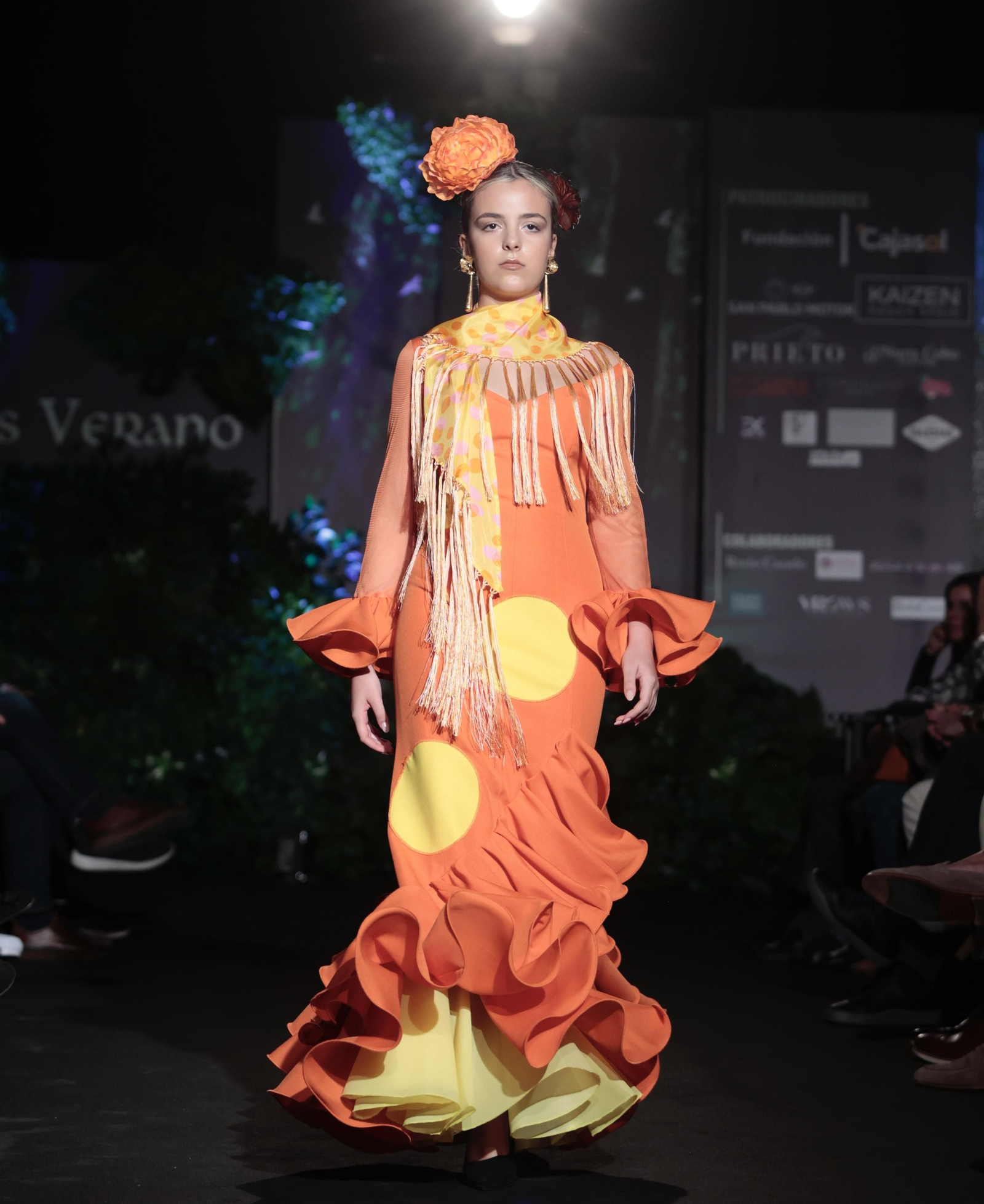 Presentación de la colección de Ángeles Verano en la Fundación Cajasol