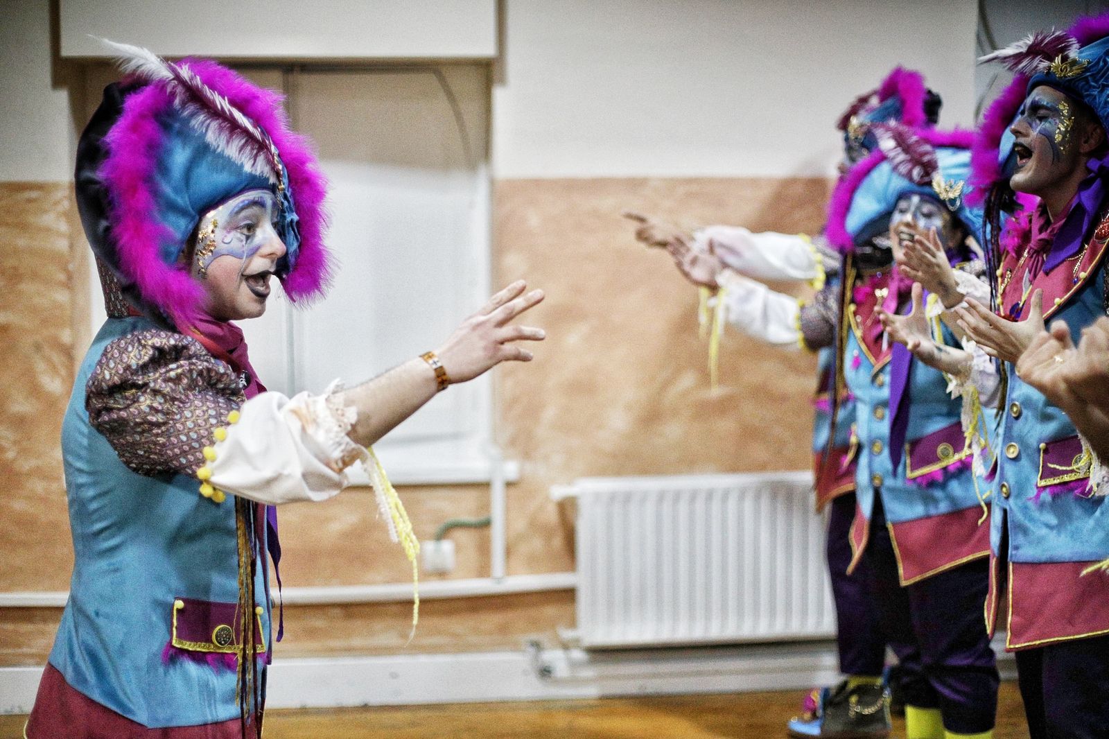 Comparsa 'Los refugiaos'