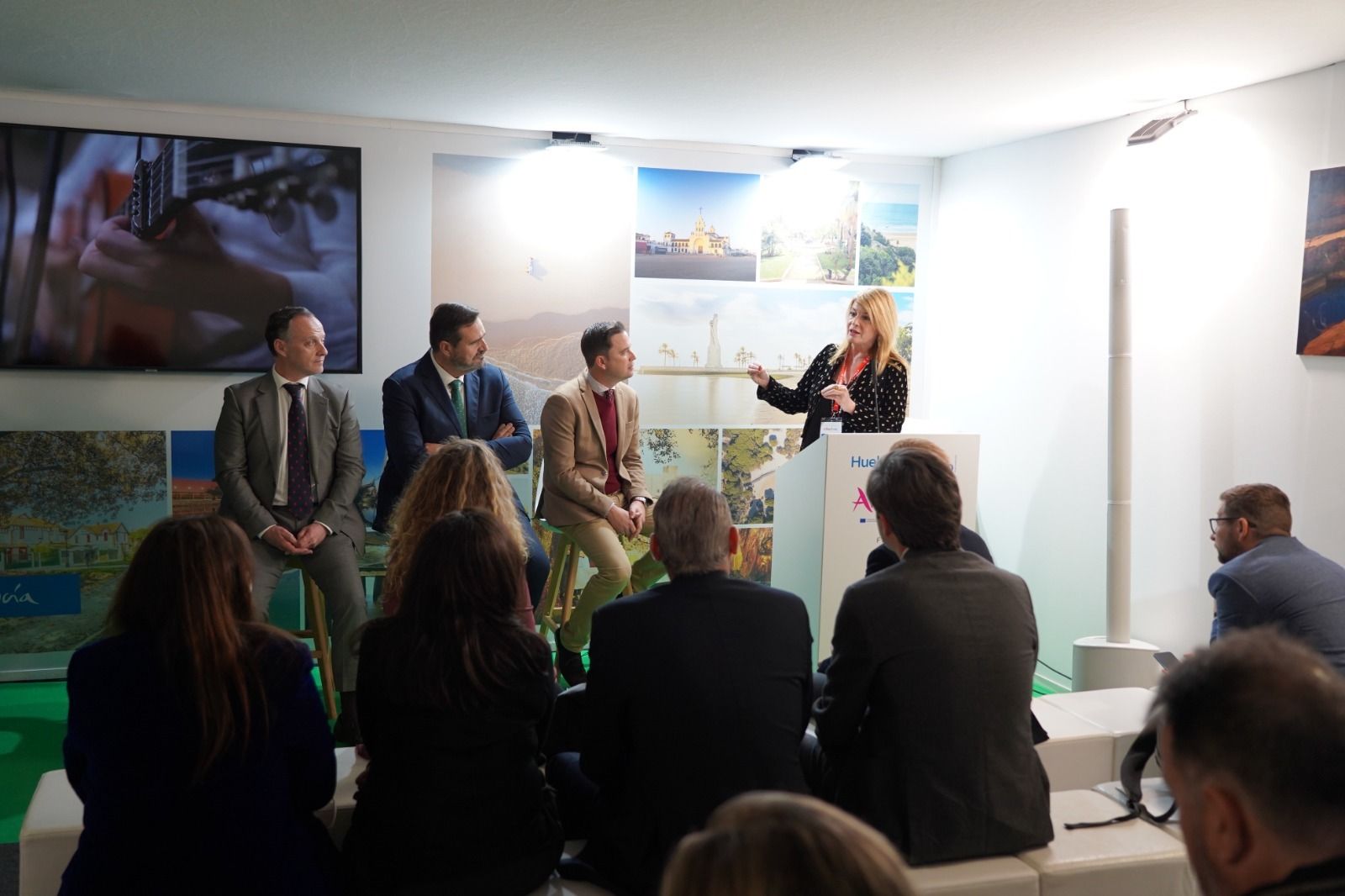 Las imágenes más destacadas de Huelva en Fitur 2024 este jueves en Madrid