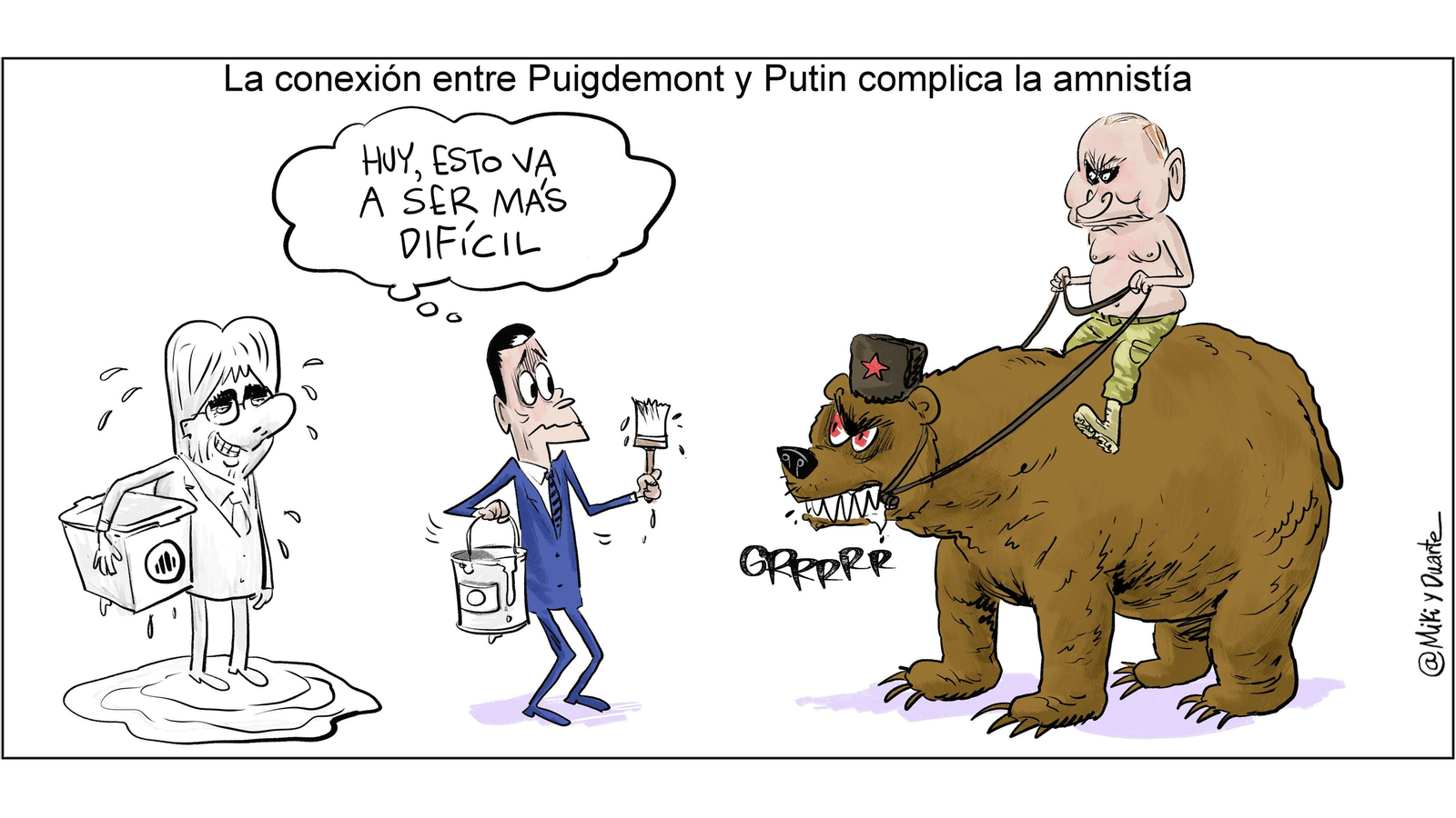 Puigdemont y Putin
