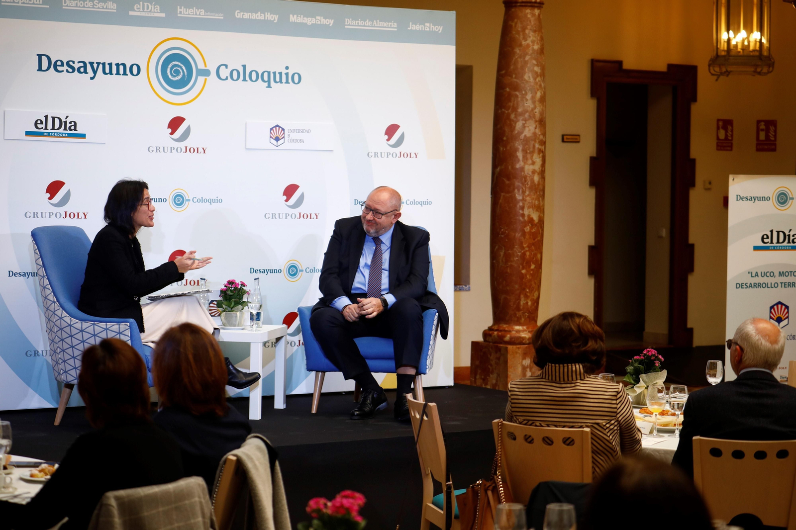 El rector de la Universidad de Córdoba, Manuel Torralbo, habla sobre los centros territoriales