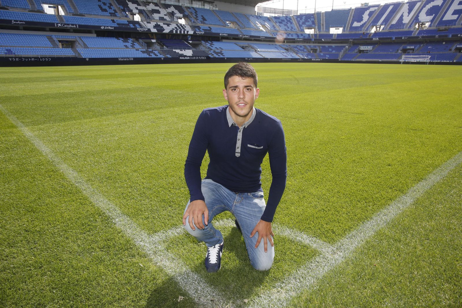 Pablo Fornals, en La Rosaleda.