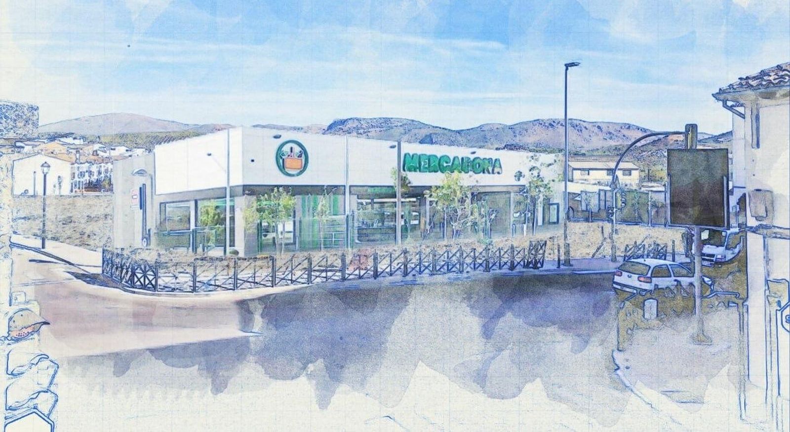 Así será el nuevo Mercadona de Priego de Córdoba.