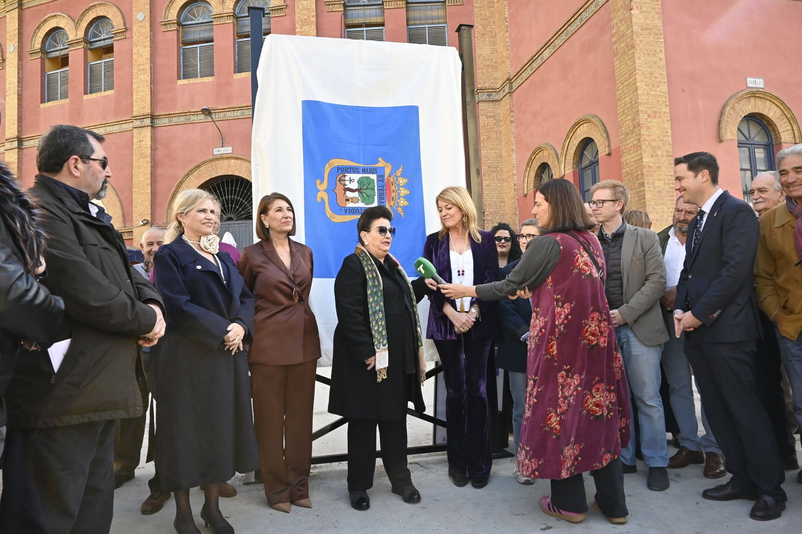 Inauguración del mosaico del centenario del primer concurso de cante jondo, en imágenes