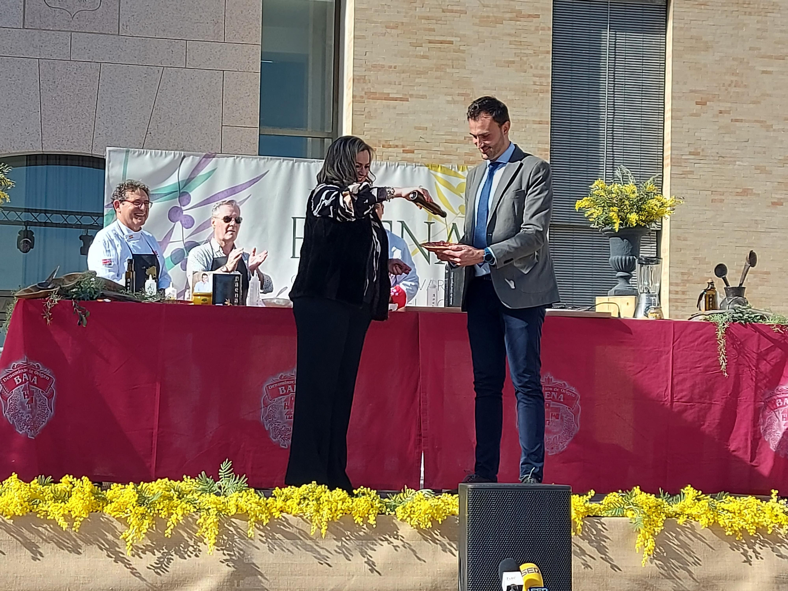 Un momento del acto.