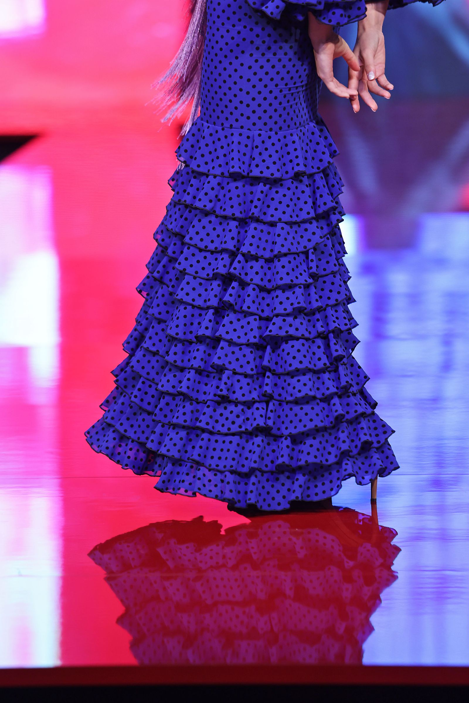 Imágenes de la pasarela Huelva Flamenca 2024