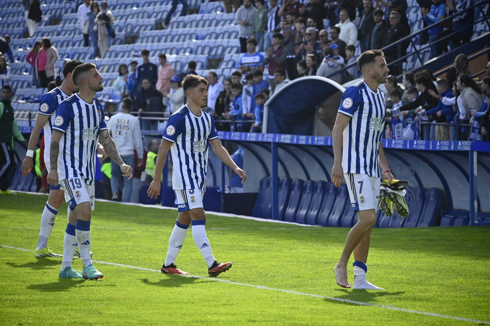 Imágenes del partido: Recre - Melilla