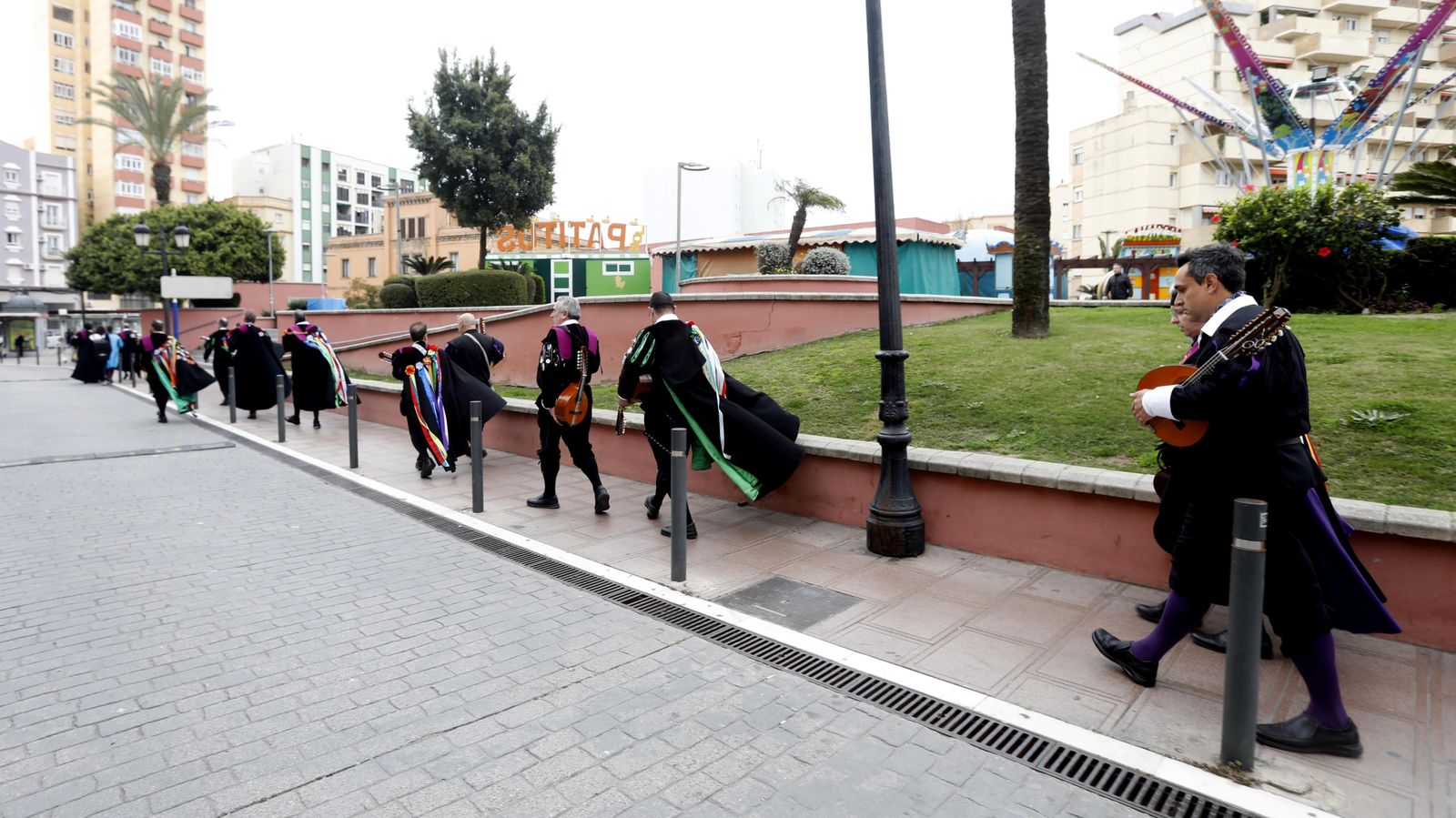 Las fotos del Pasacalles de Tunas en La Línea