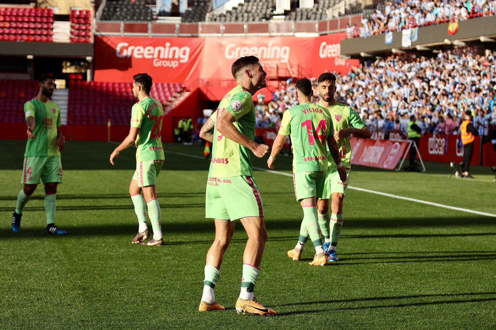 Las fotos del Recreativo Granada - Málaga CF