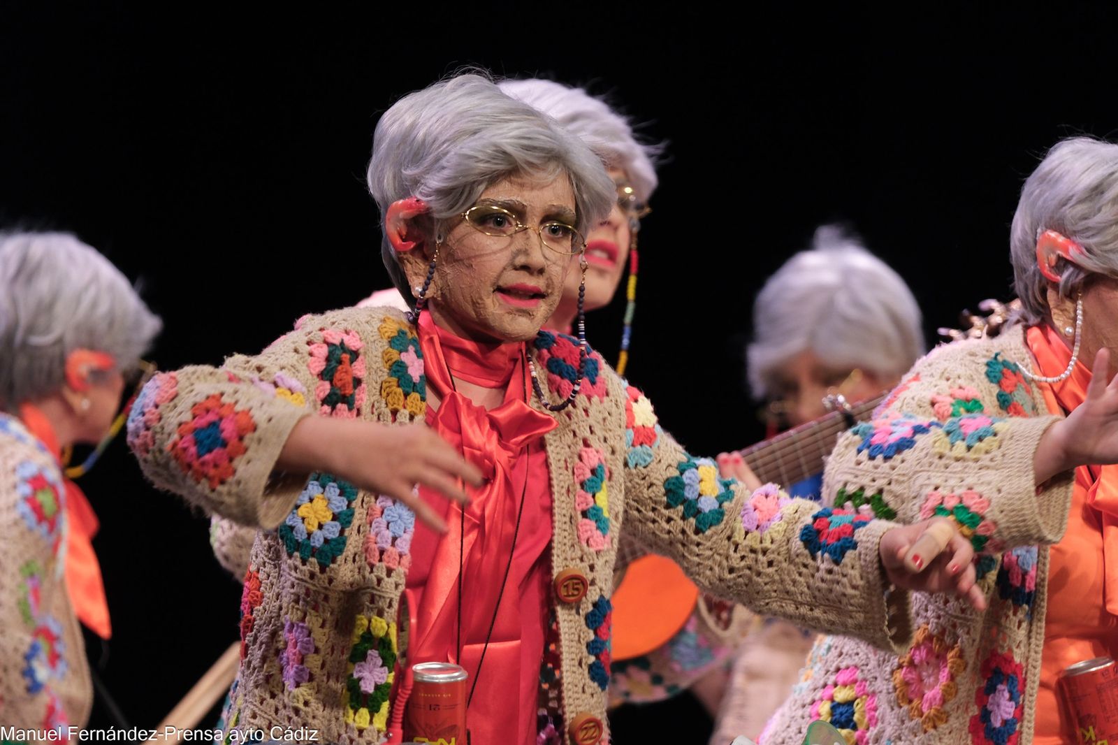 La chirigota 'Las añejas' gana el primer premio