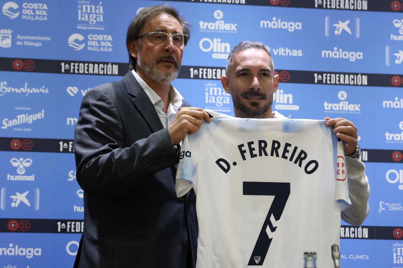 La presentación de David Ferreiro, en fotos