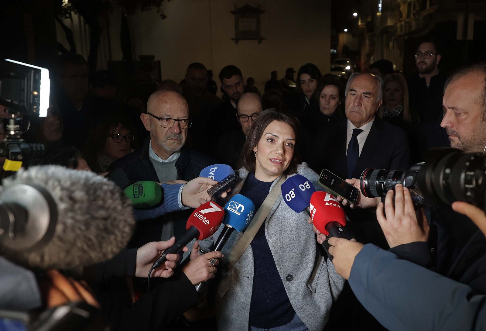 El homenaje a Diego Valencia en el primer aniversario de su asesinato a manos de Yassine Kanjaa, en imágenes