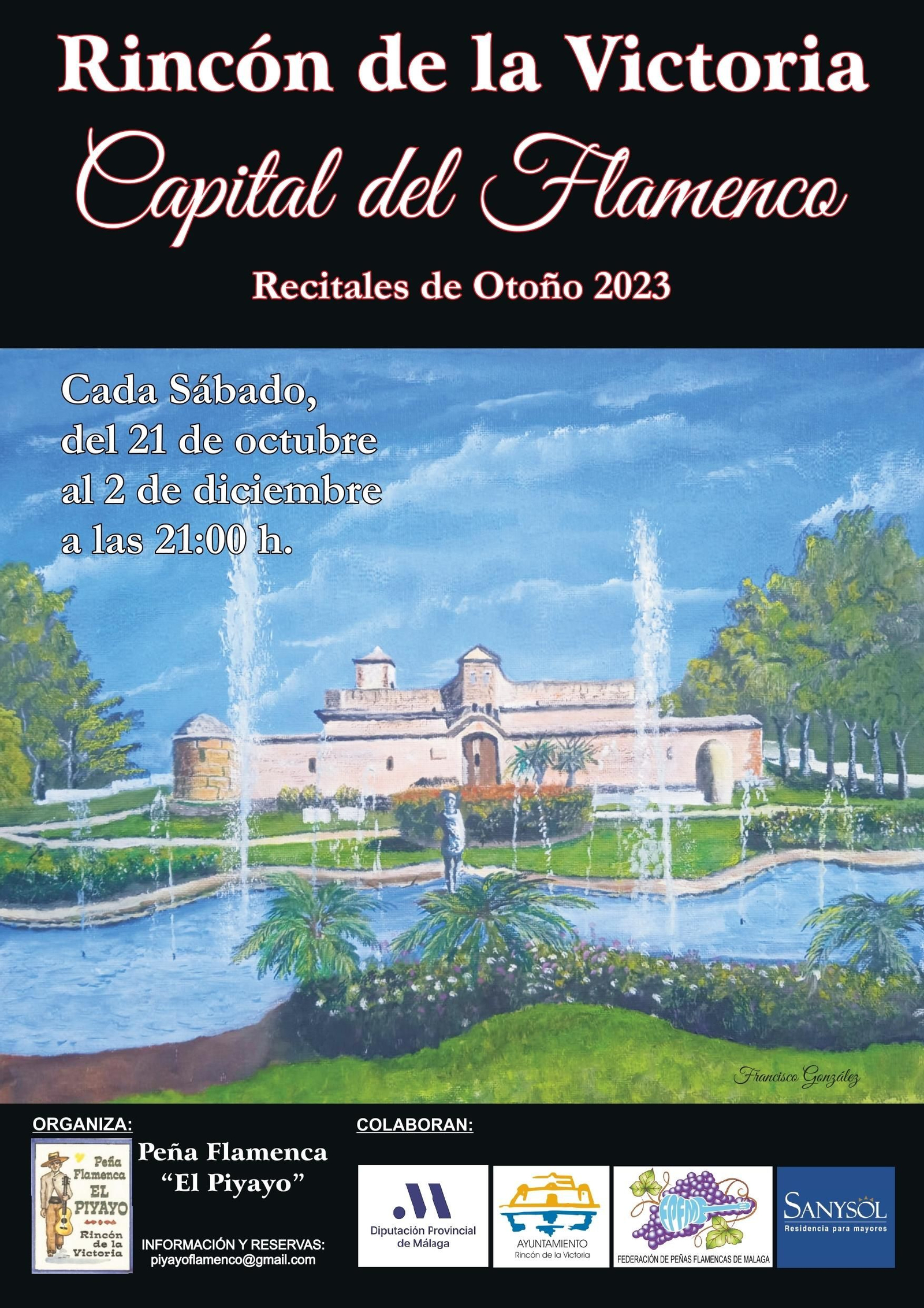 Cartel de Los Recitales Otoño 2023