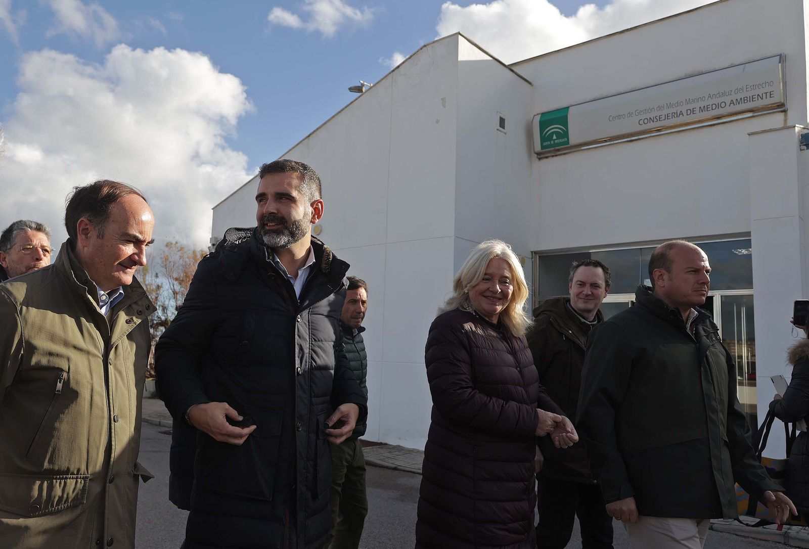 La visita de Ramón Fernández Pacheco al Cegma de Algeciras, en imágenes
