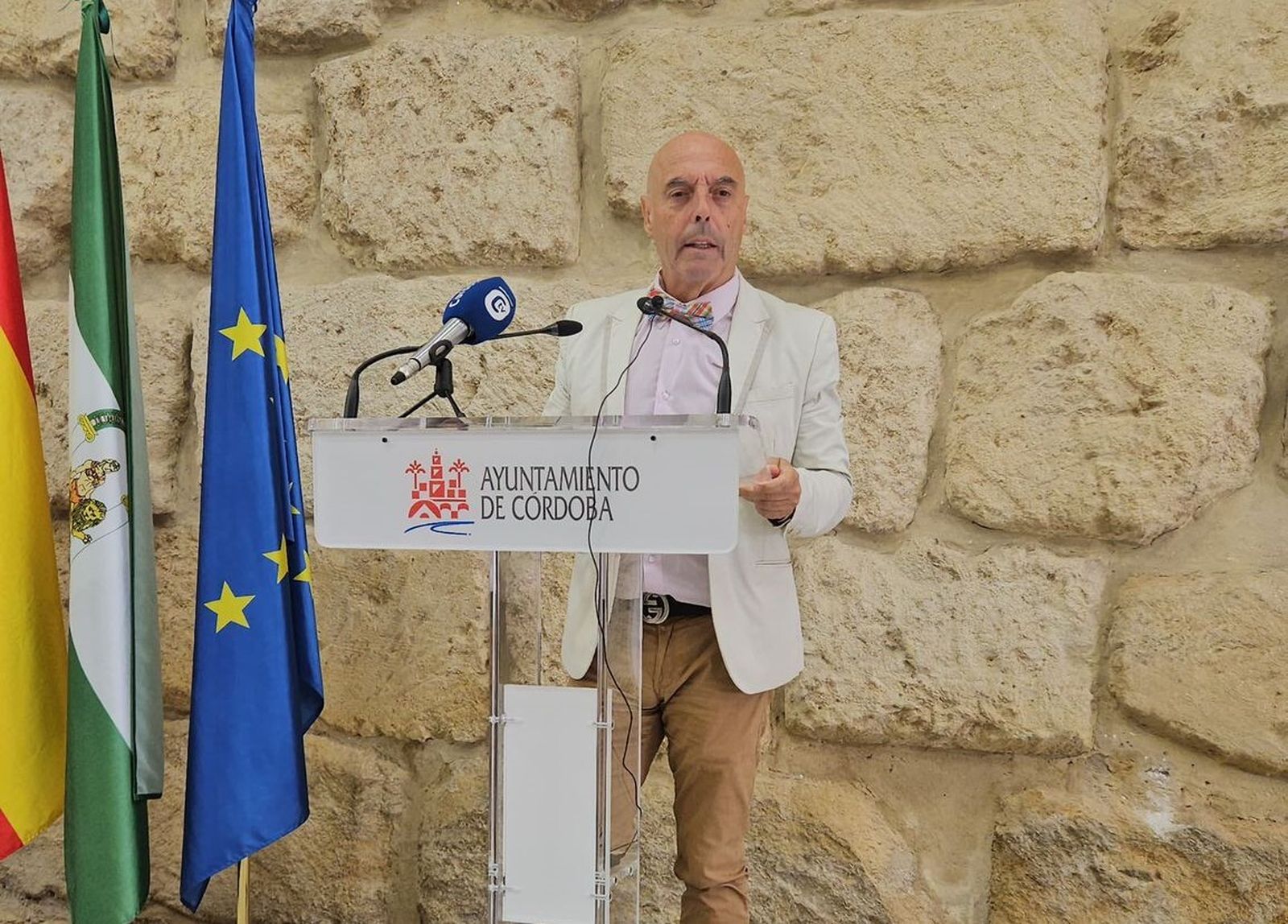El portavoz del PSOE en el Ayuntamiento, Antonio Hurtado.