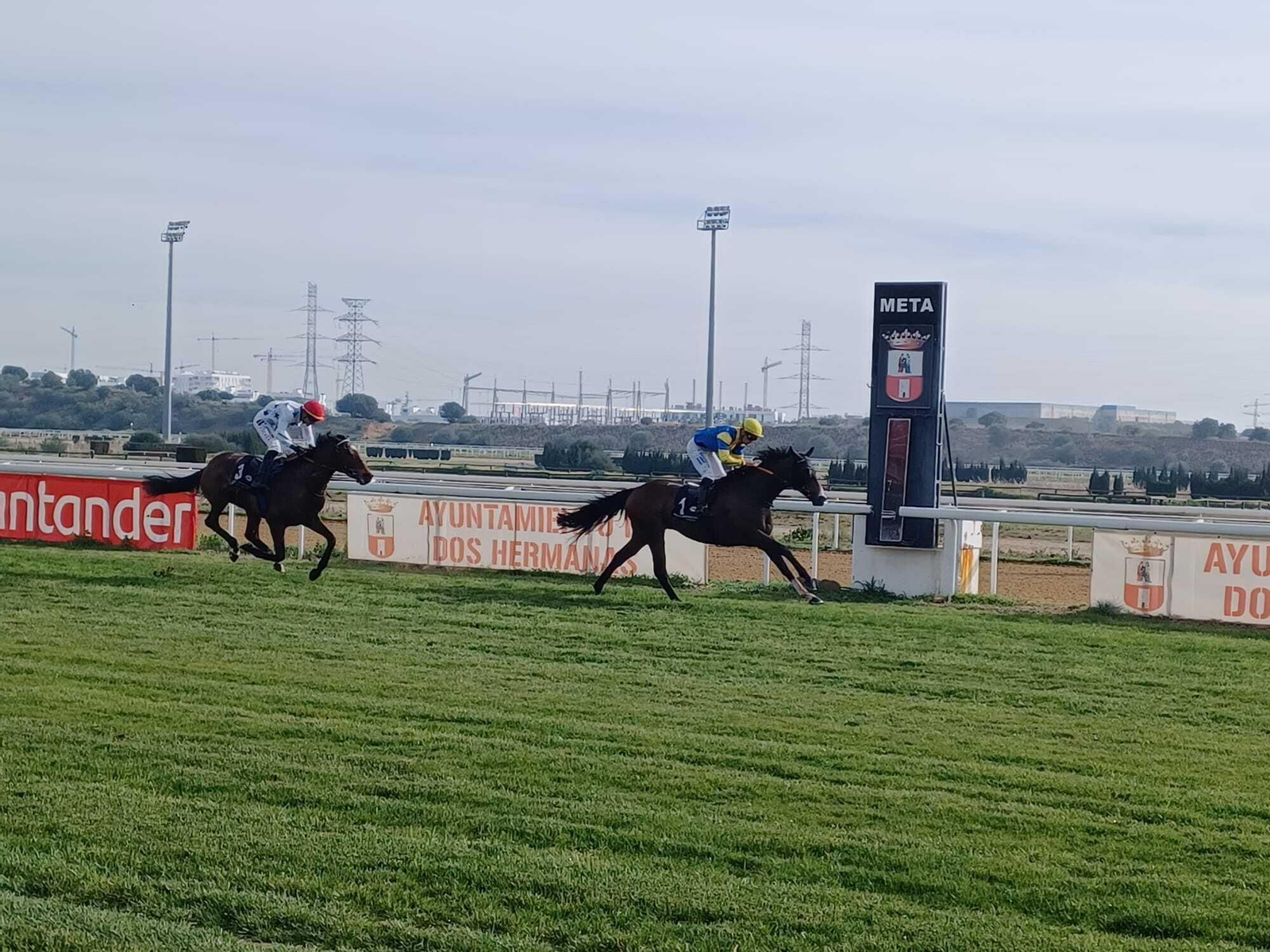 Carreras de caballos en Dos Hermanas 28 de enero