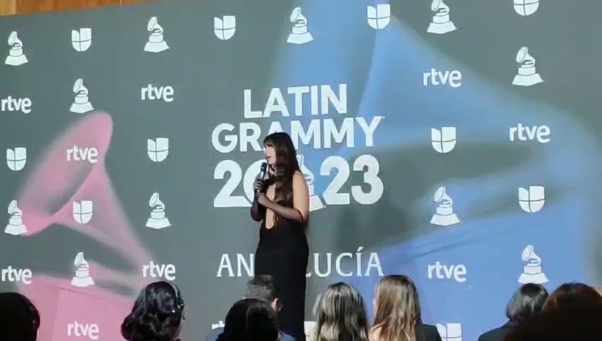 Nathy Peluso, ganadora del Grammy Latino al Mejor Videclip.