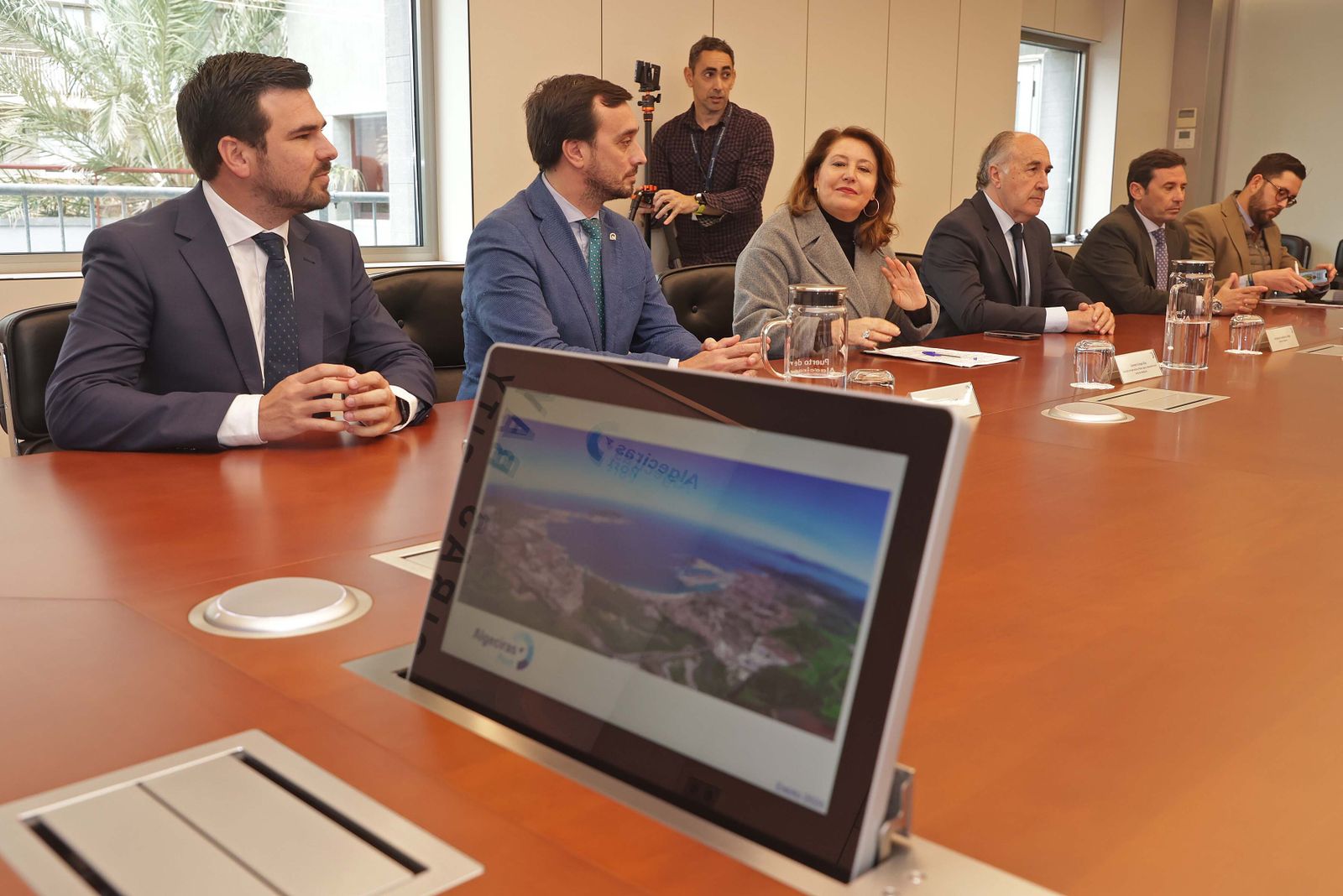 La visita de Carmen Crespo a la Autoridad Portuaria de la Bahía de Algeciras, en imágenes