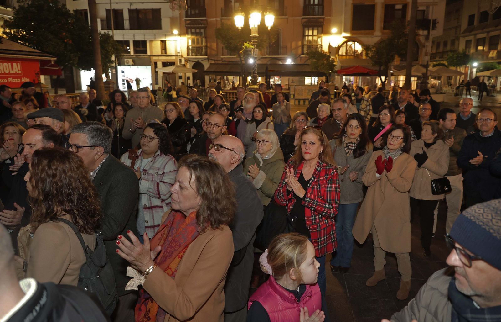 El homenaje a Diego Valencia en el primer aniversario de su asesinato a manos de Yassine Kanjaa, en imágenes