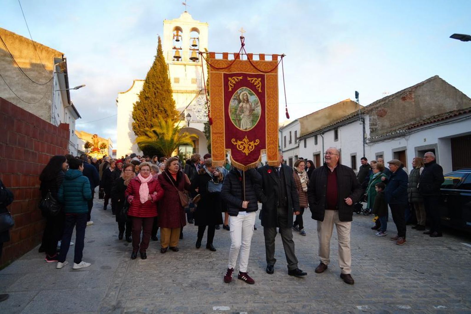 La procesión de San Sebastián en Pozoblanco 49 años después, en imágenes