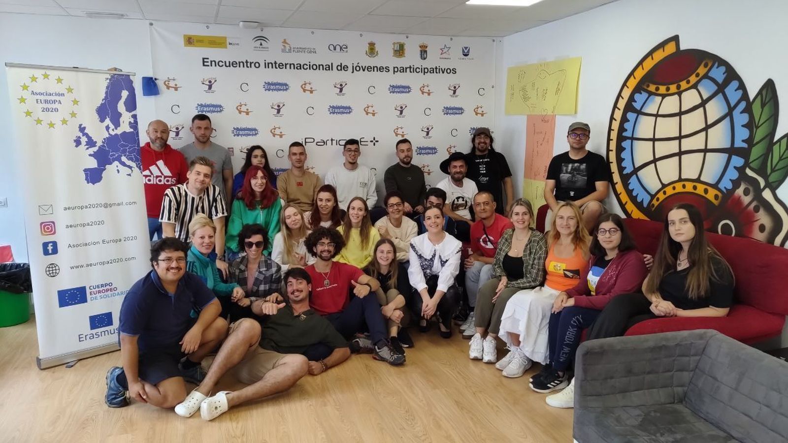 Participantes del programa 'Better Together' de Puente Genil.