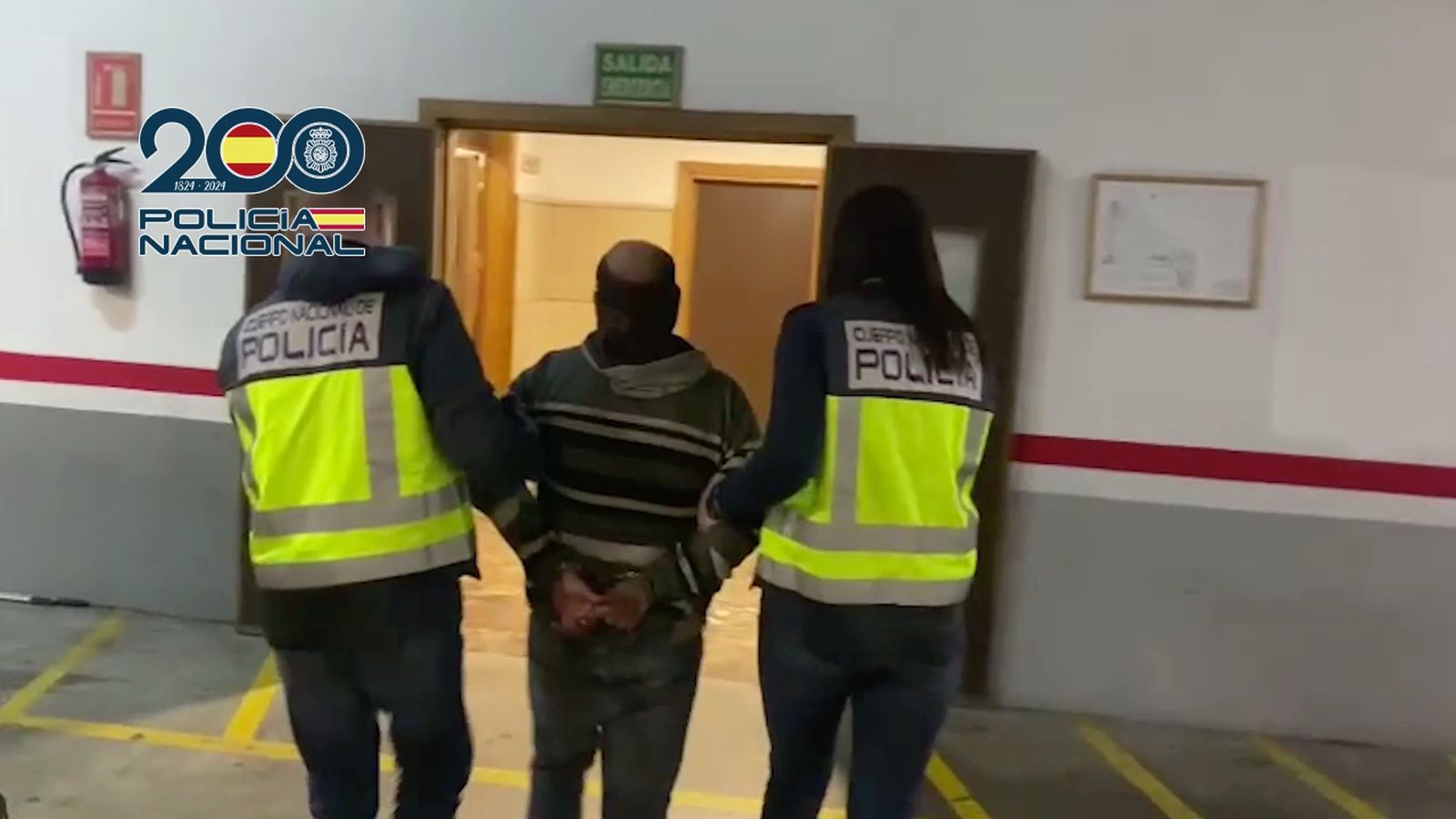 Así fue la detención del autor confeso del crimen.