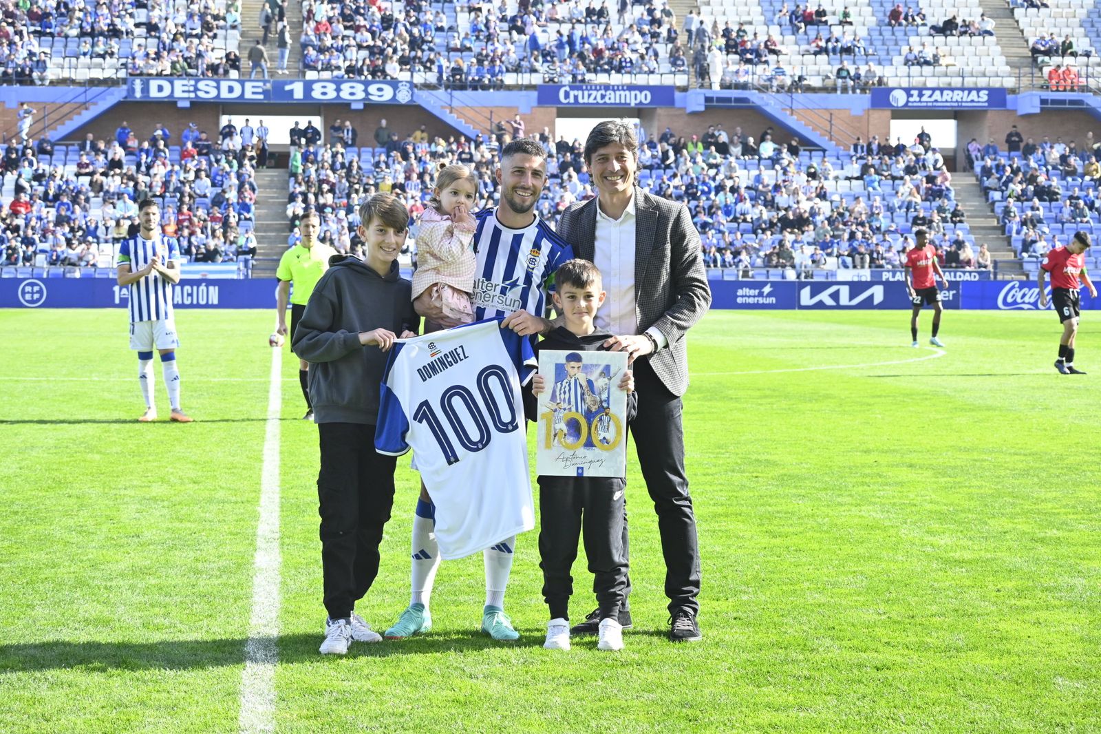 Imágenes del partido: Recre - Melilla