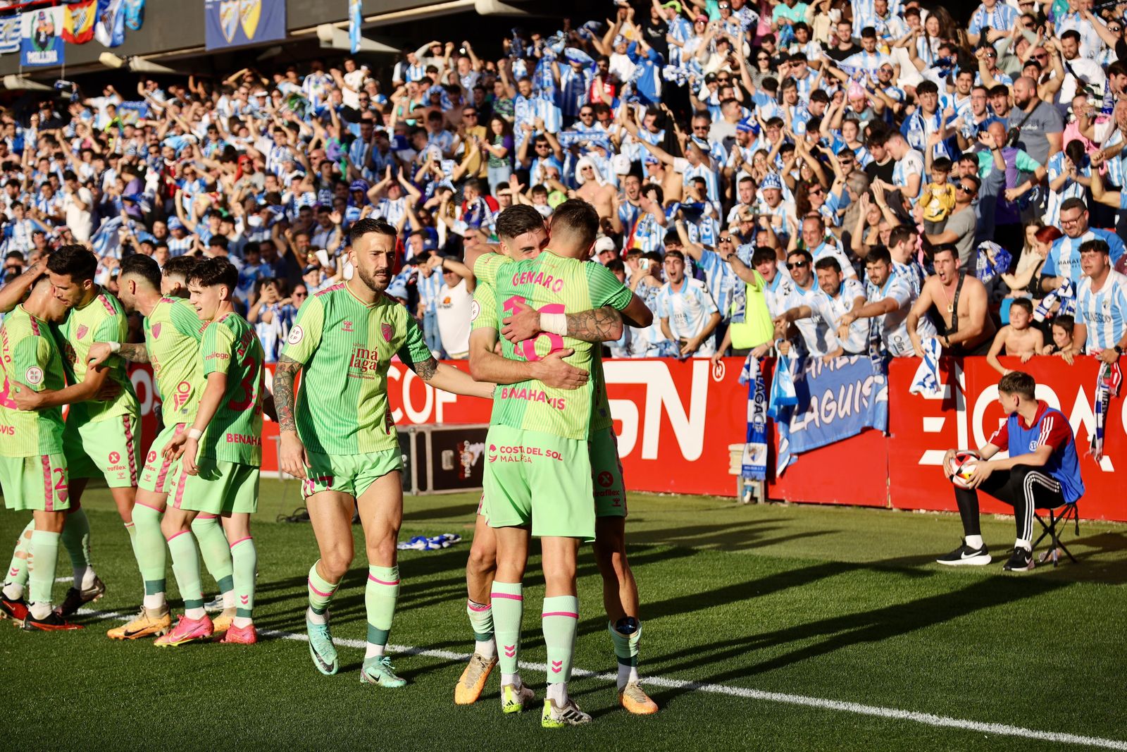 Las fotos del Recreativo Granada - Málaga CF