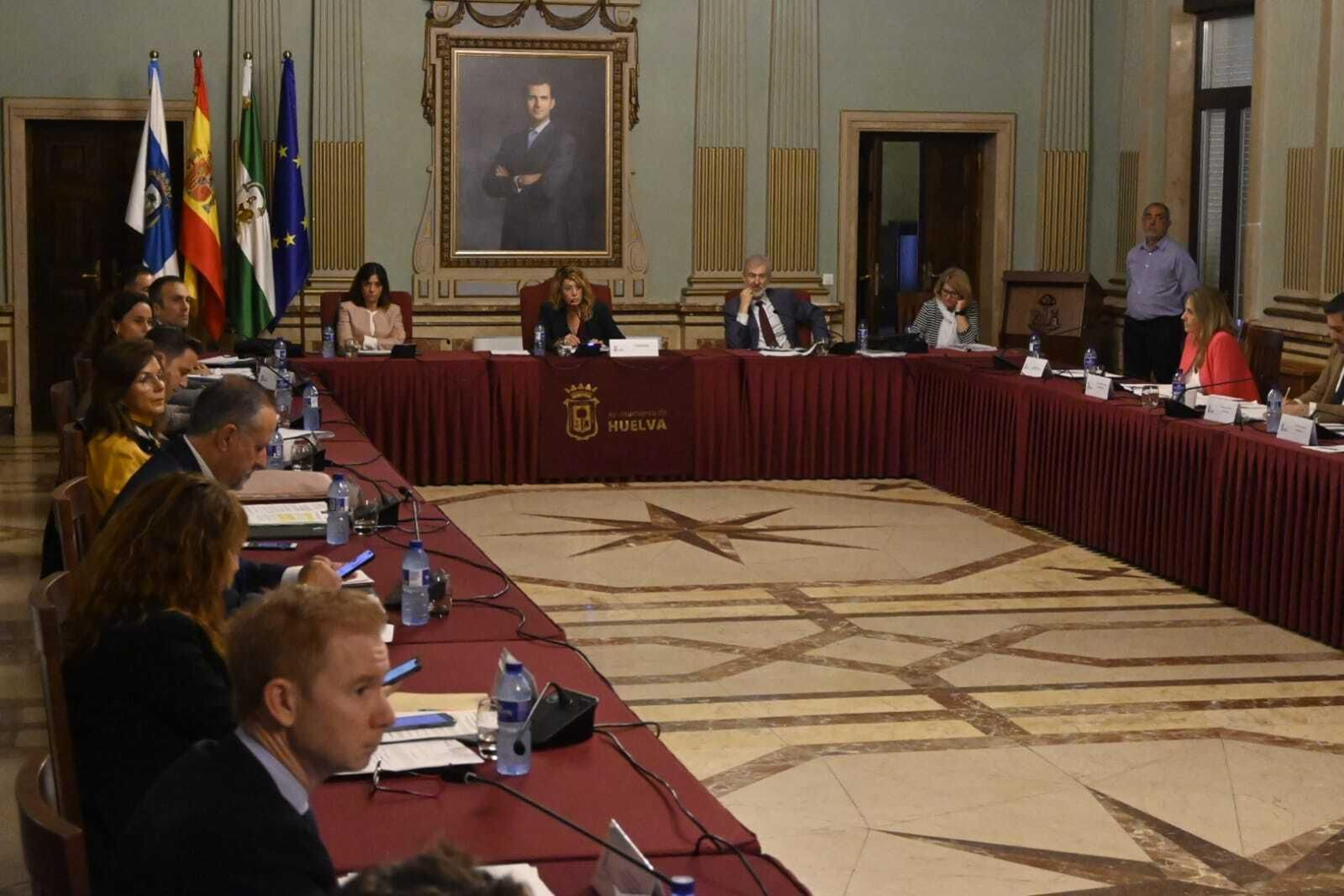 Pleno del Ayuntamiento de Huelva