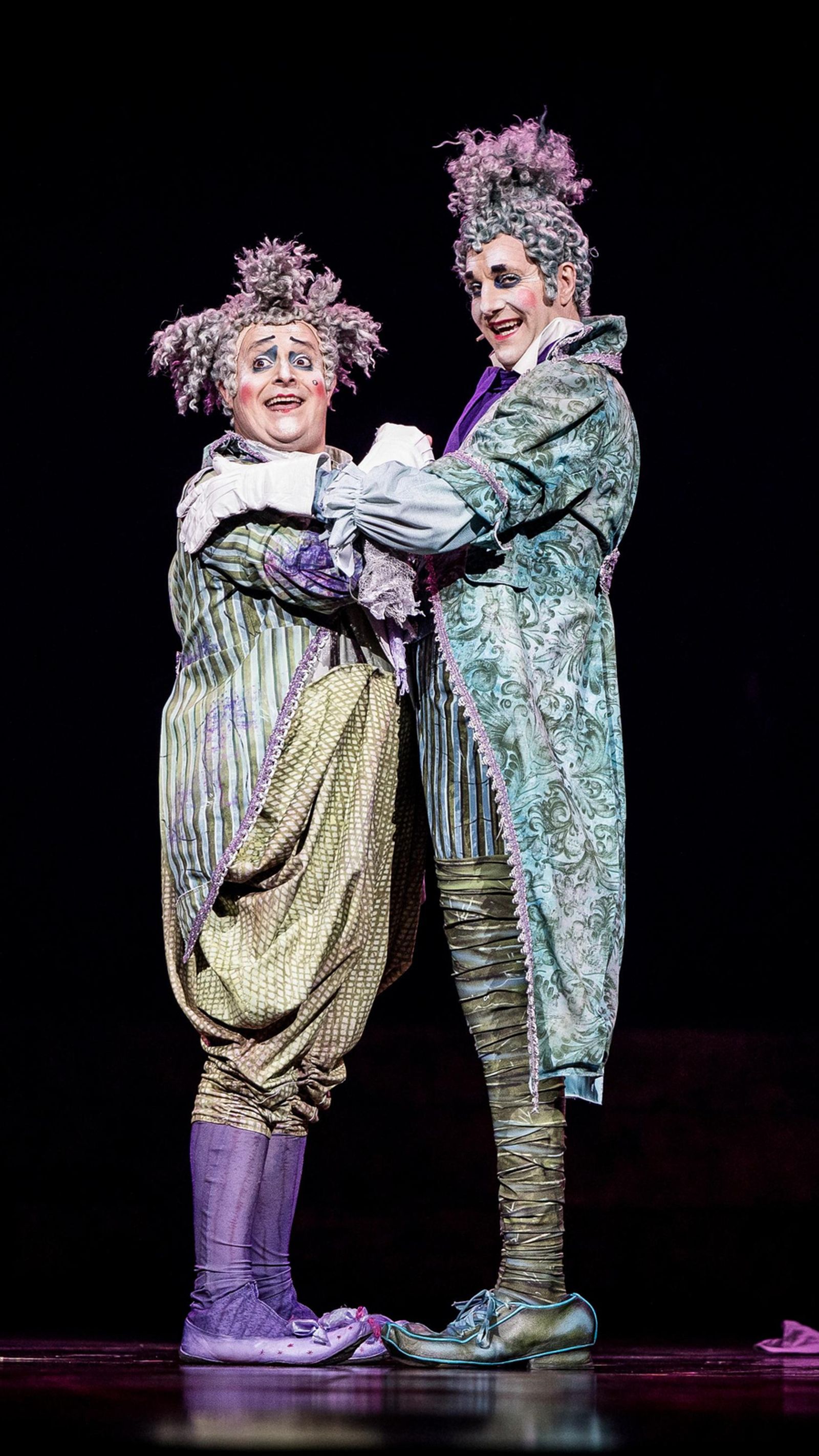 Los Pablos en escena.