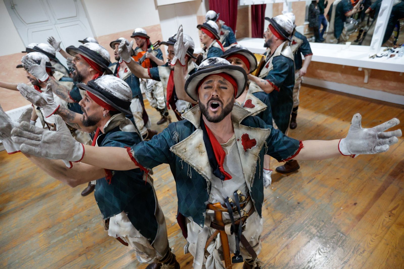 Comparsa 'Los sacrificaos'