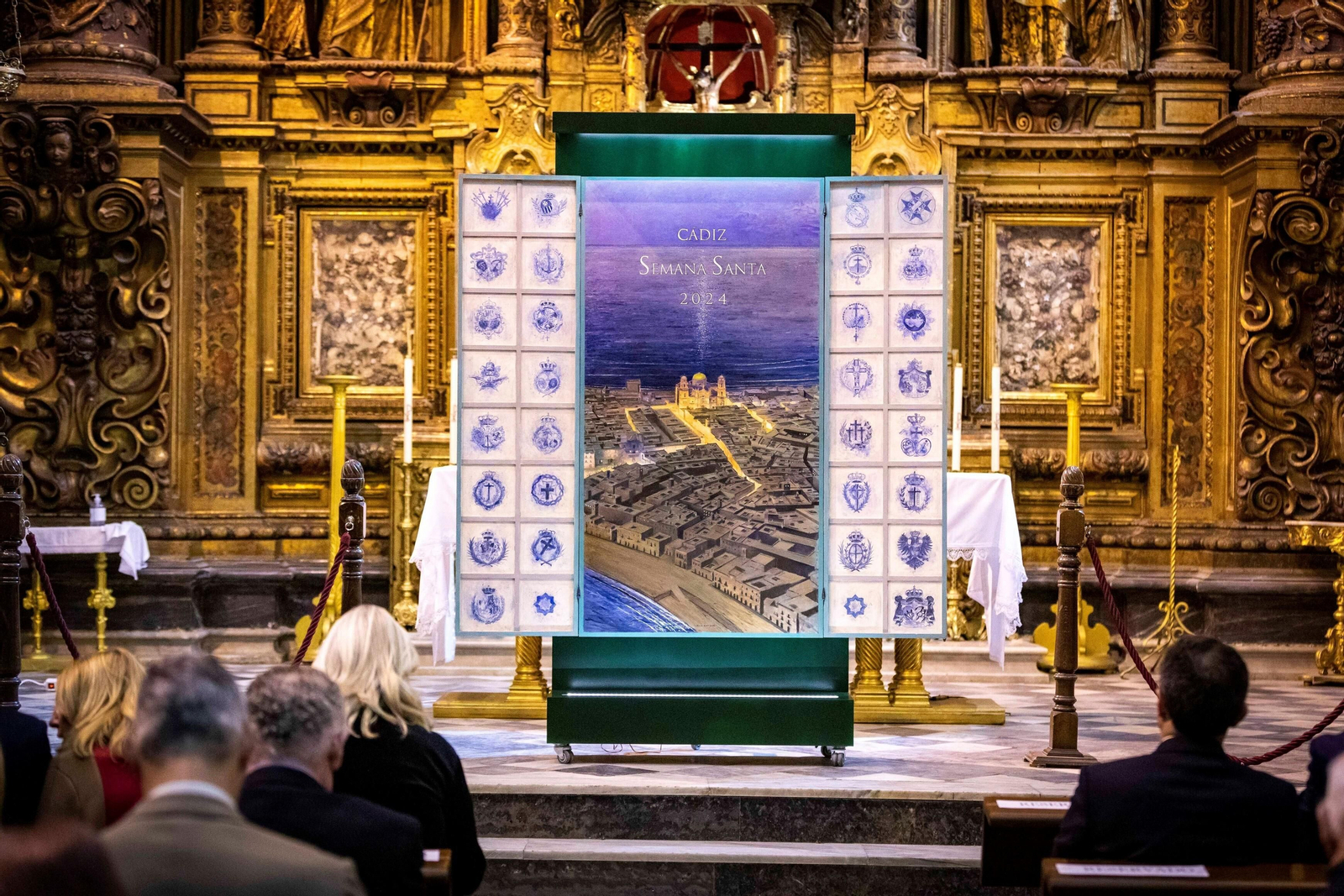 Presentación del cartel de la Semana Santa de Cádiz 2024.