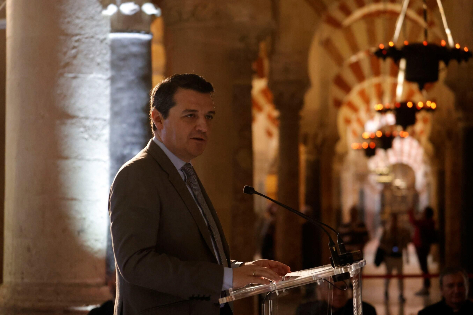 Las fotografías del inicio de las obras de restauración de la Maqsura de la Mezquita-Catedral de Córdoba