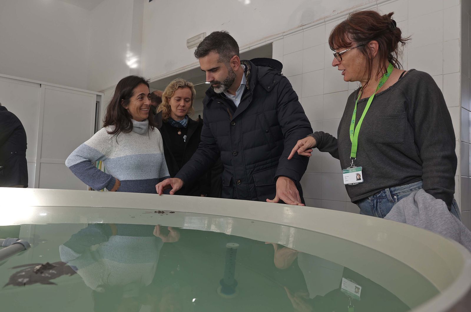 La visita de Ramón Fernández Pacheco al Cegma de Algeciras, en imágenes