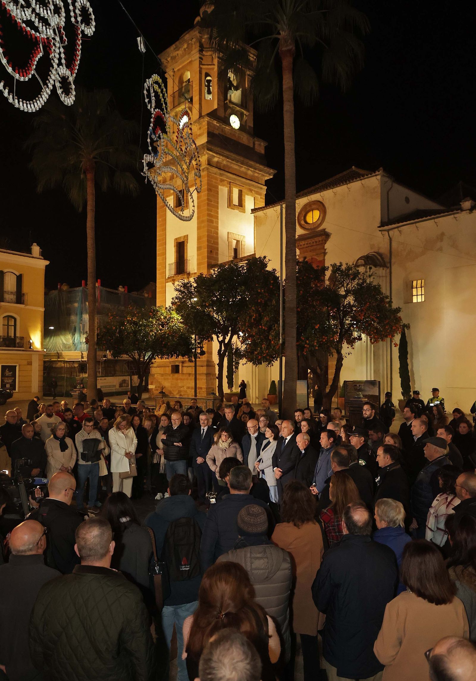 El homenaje a Diego Valencia en el primer aniversario de su asesinato a manos de Yassine Kanjaa, en imágenes