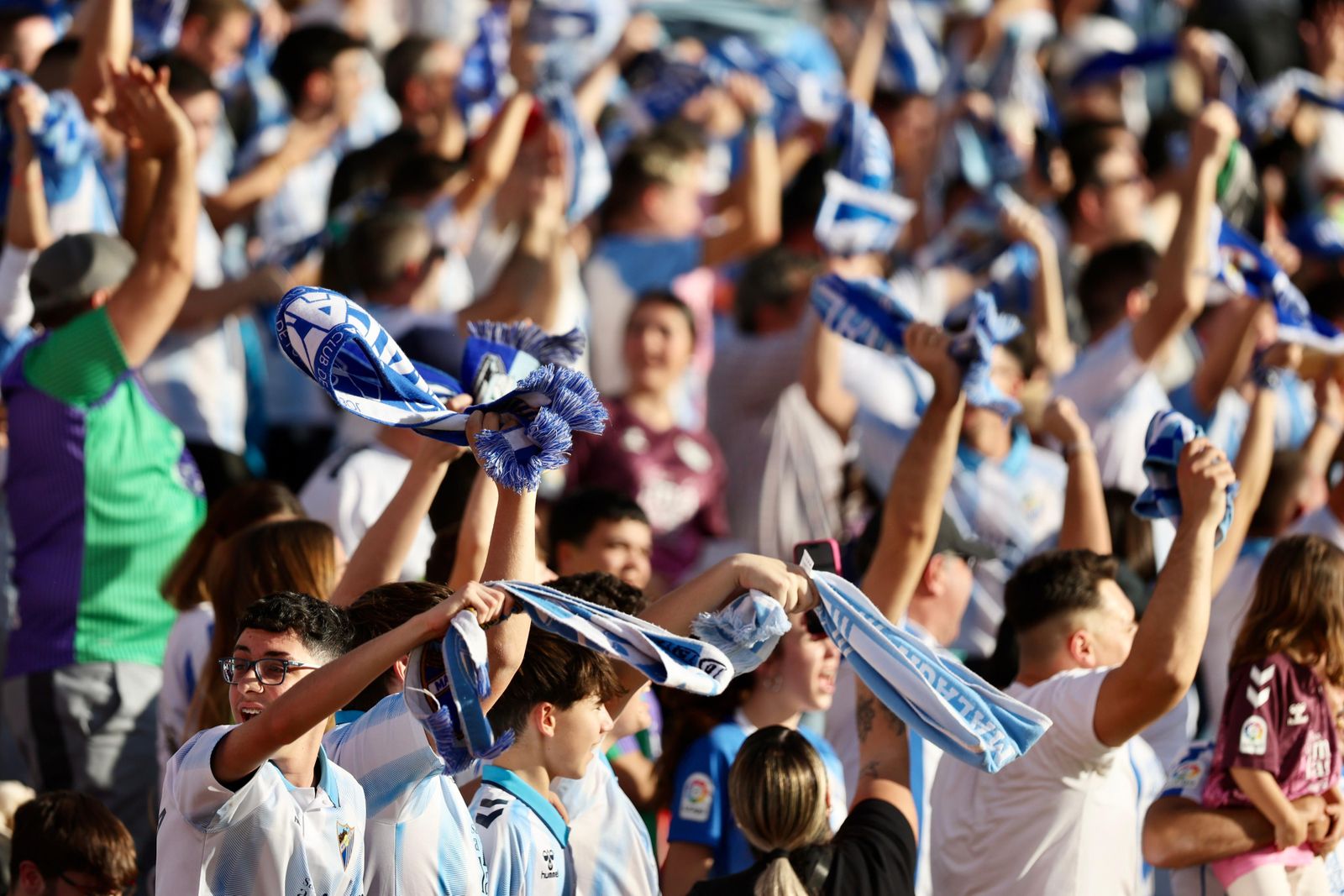 Las fotos del Recreativo Granada - Málaga CF
