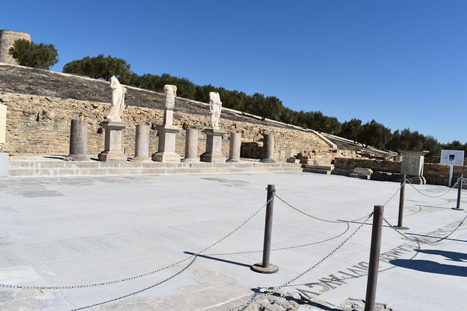 Parque arqueológico de Torreparedones en Baena.