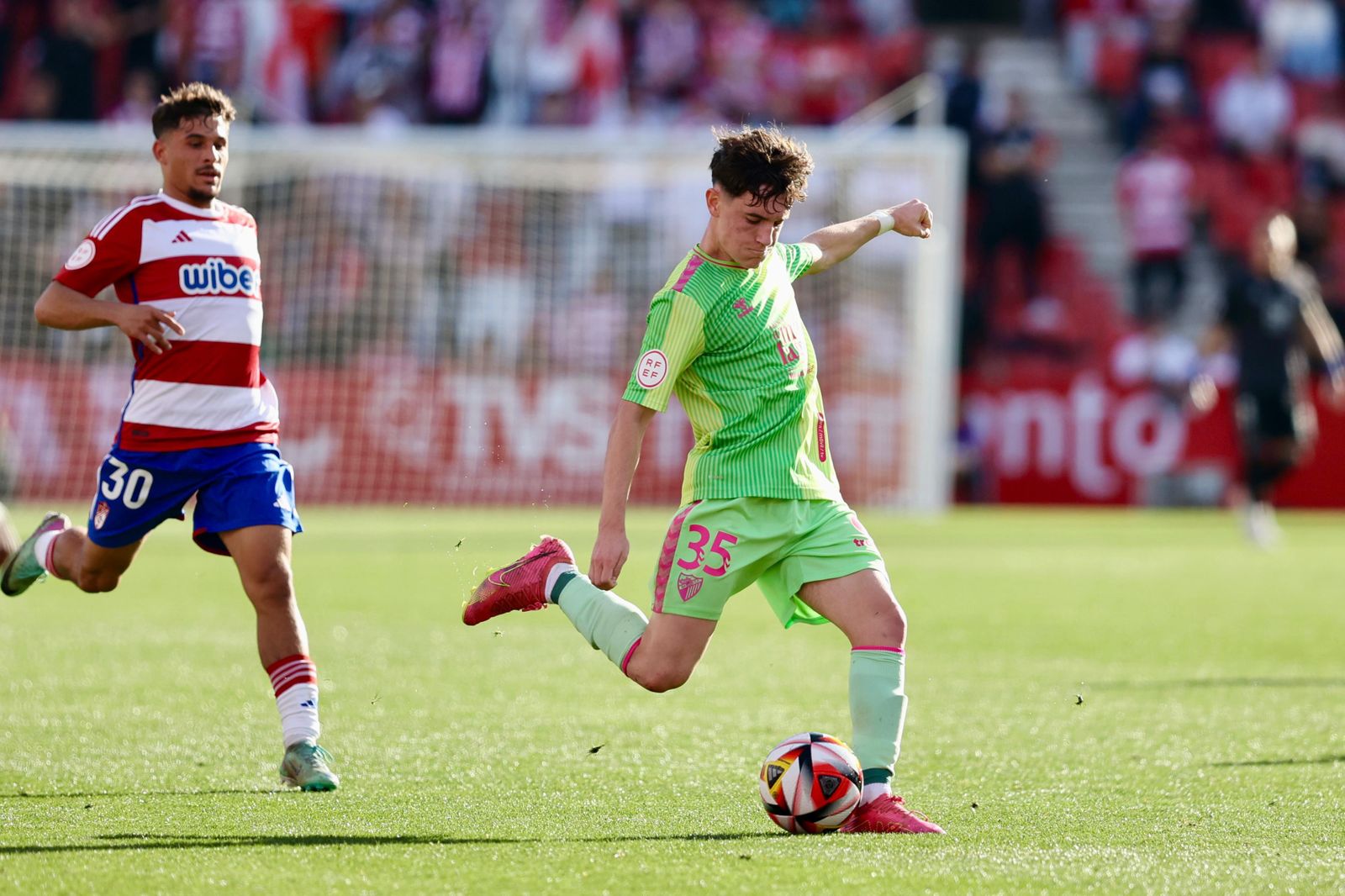 Las fotos del Recreativo Granada - Málaga CF