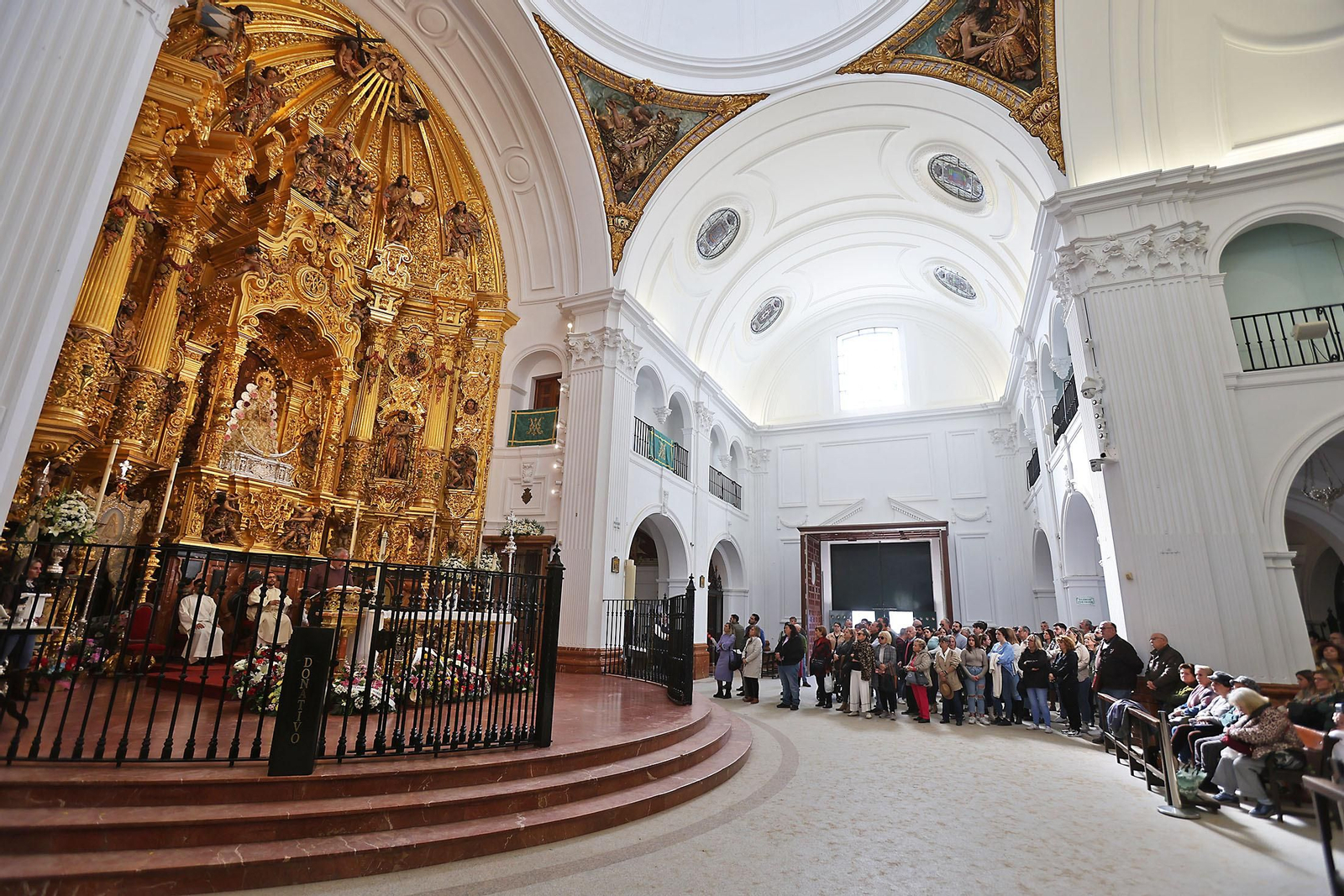 Imágenes del ambiente en la aldea del Rocío en la Candelaria 2024