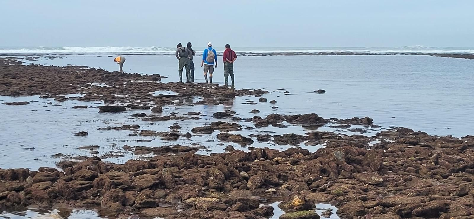 Una de las expediciones del Ayuntamiento y la UCA en los Corrales.