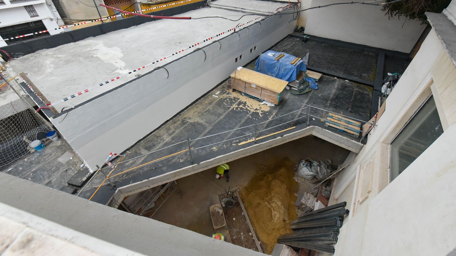 Las obras del centro Paco de Lucía , en imagenes