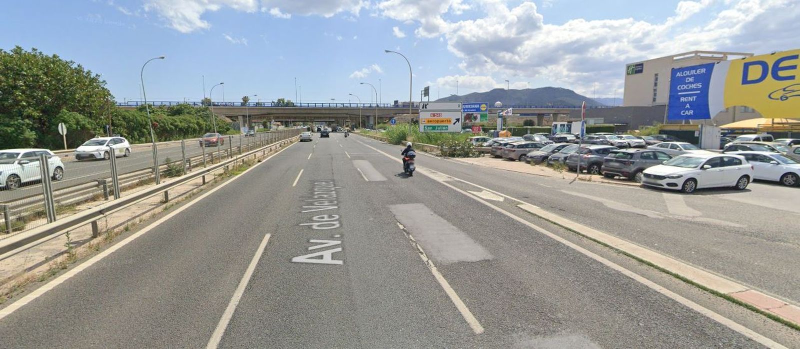 La avenida de Velázquez tendrá dos carriles cortados de sábado a miércoles